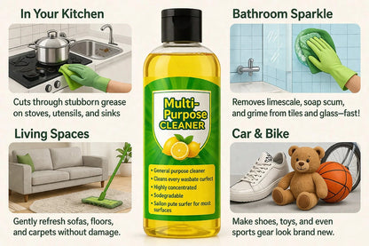 Multipurpose Cleaner Lemon Fresh Pack Of 4