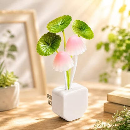 Mushroom LED Night Light – Color Changing Plug-in Lamp pack of 1