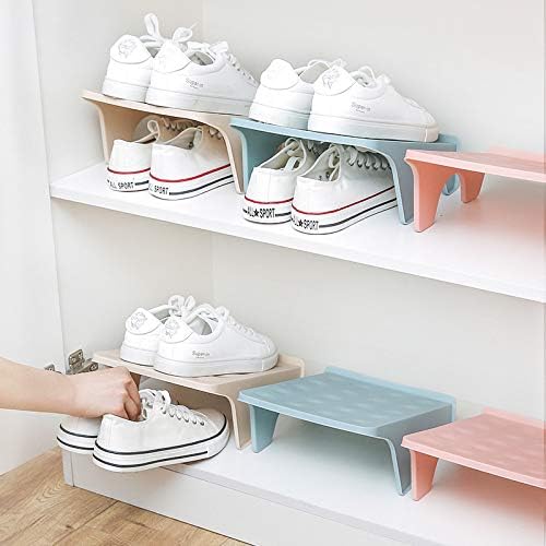 Multi Tier Footwear Storage Stand Pack Of 2 (assorted colors)